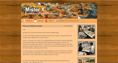 Desktop Screenshot of mister-x.de